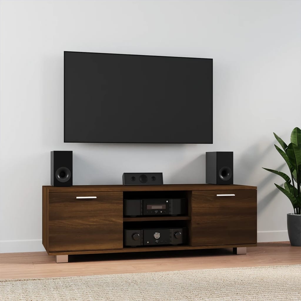 TV-Schrank Eichenoptik Braun 120 cm