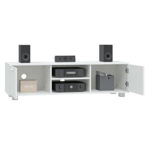 Weißer TV-Schrank 140 cm