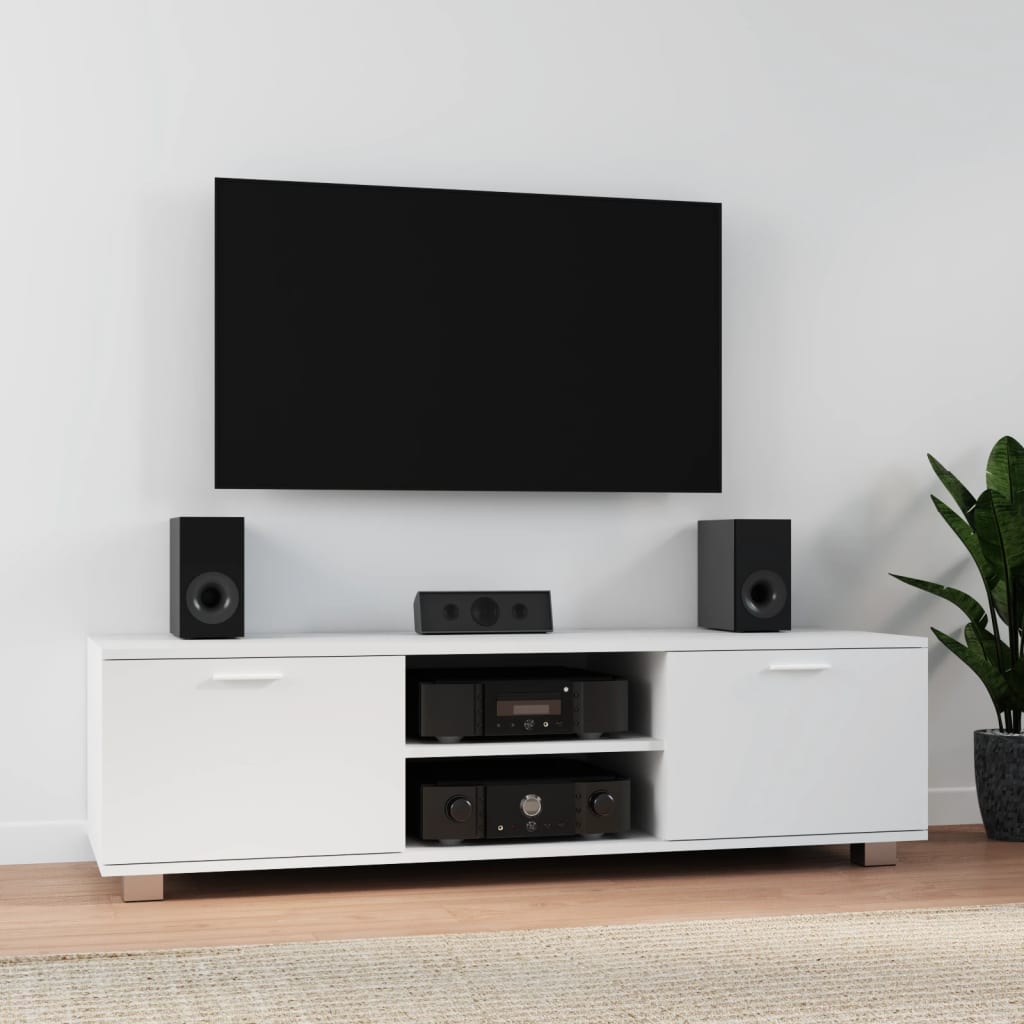 Weißer TV-Schrank 140 cm