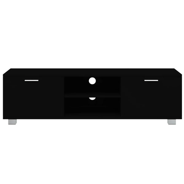 Schwarzer TV-Schrank 140 cm