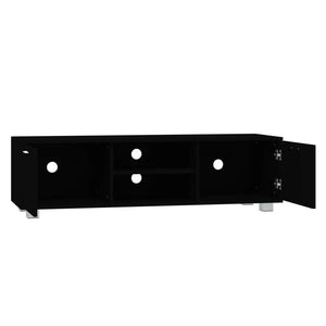 Schwarzer TV-Schrank 140 cm