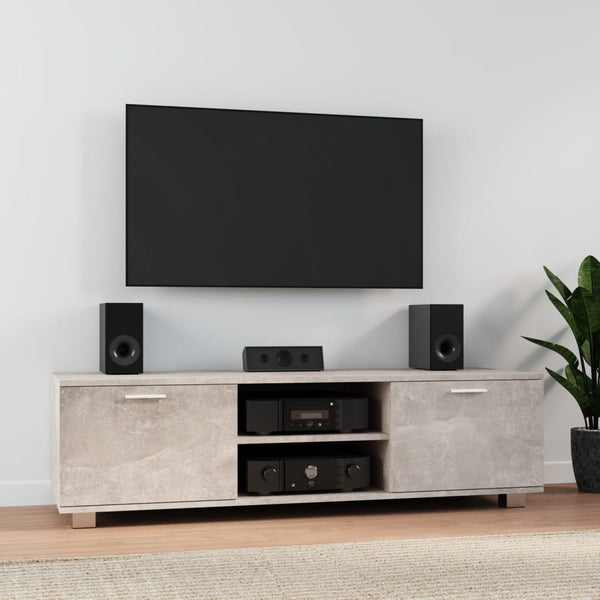 TV-Schrank Betongrau 140 cm