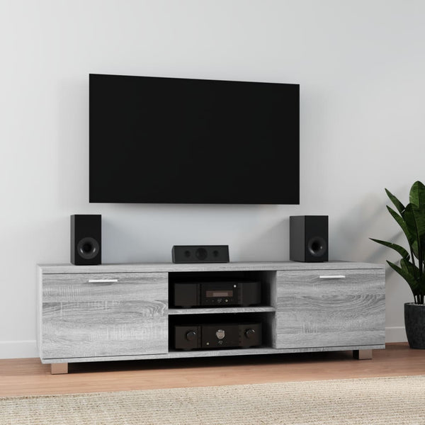 TV-Schrank Grau Sonoma 140 cm