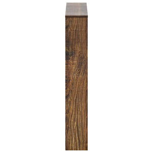 Schuhschrank mit Spiegel Räuchereiche 63x102,5 cm