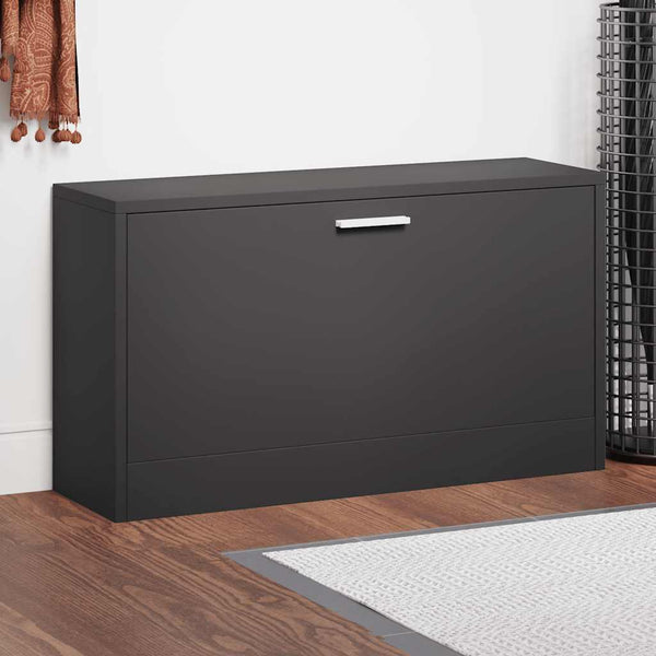 Schuhbank Schwarz 80 cm