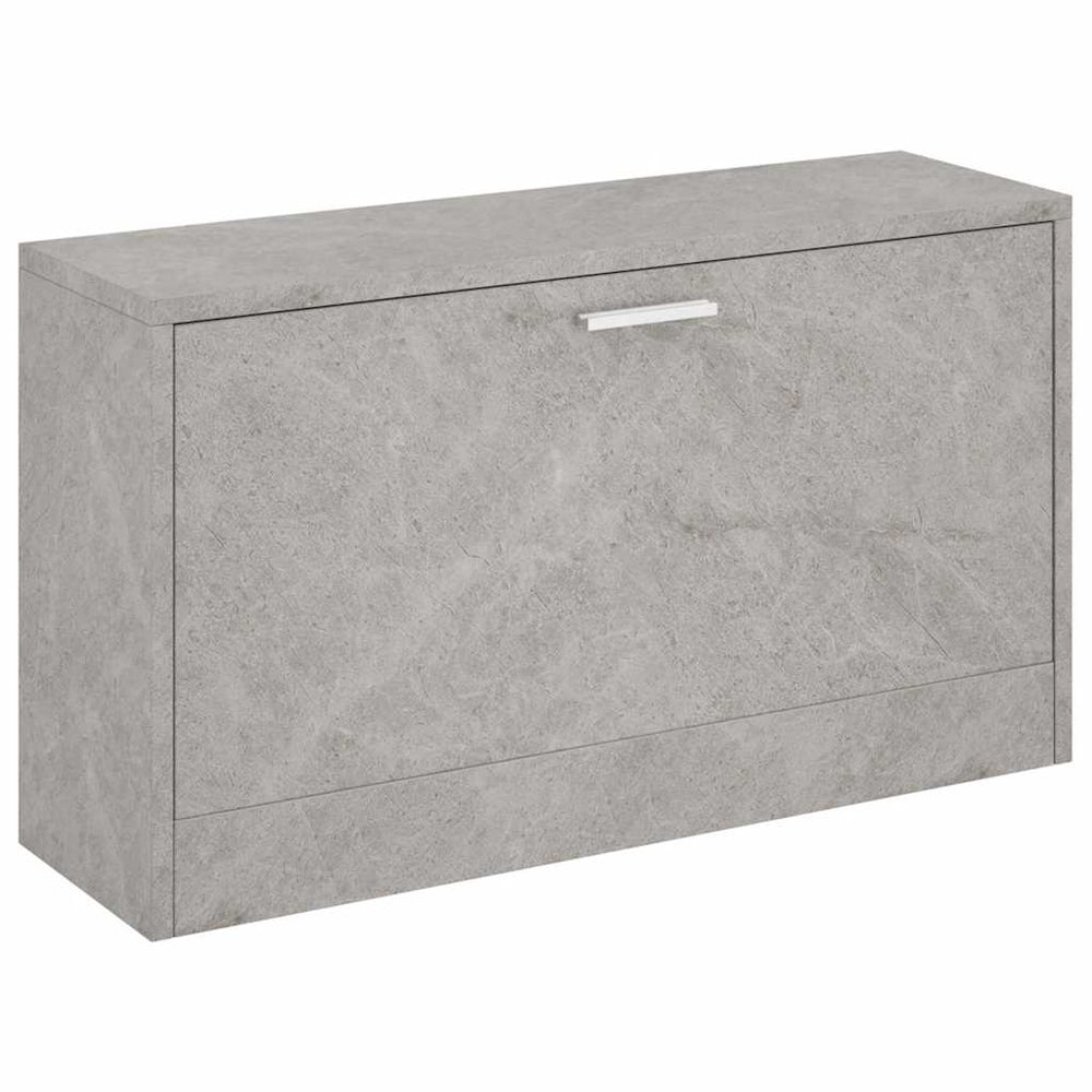 Schuhbank Betongrau 80 cm