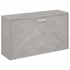 Schuhbank Betongrau 80 cm