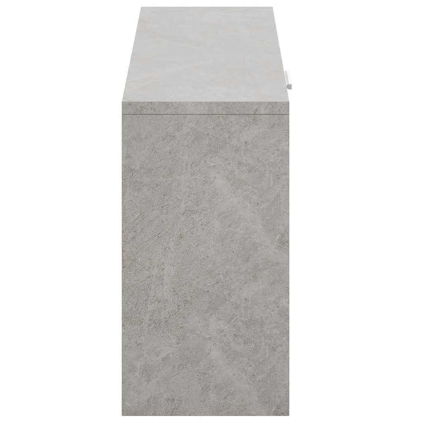 Schuhbank Betongrau 80 cm