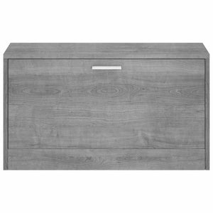Schuhbank Grau Sonoma 80 cm