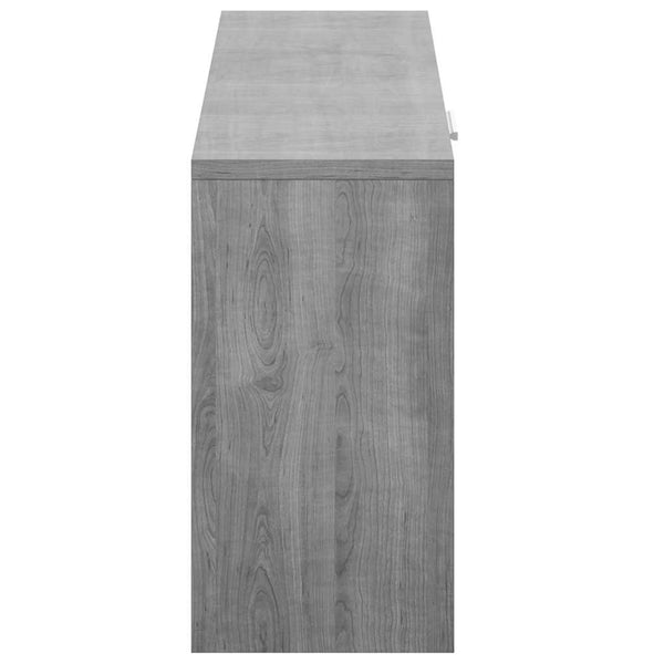 Schuhbank Grau Sonoma 80 cm