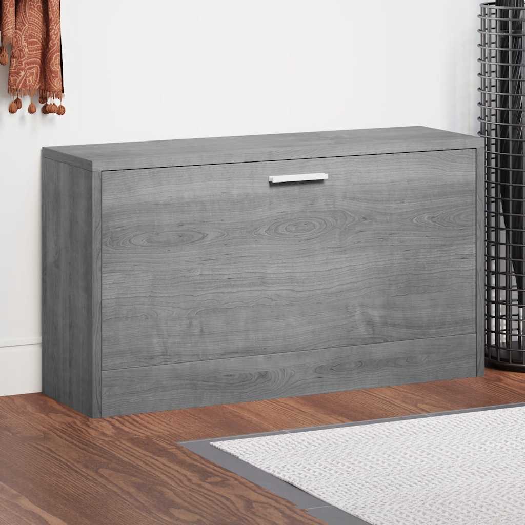 Schuhbank Grau Sonoma 80 cm