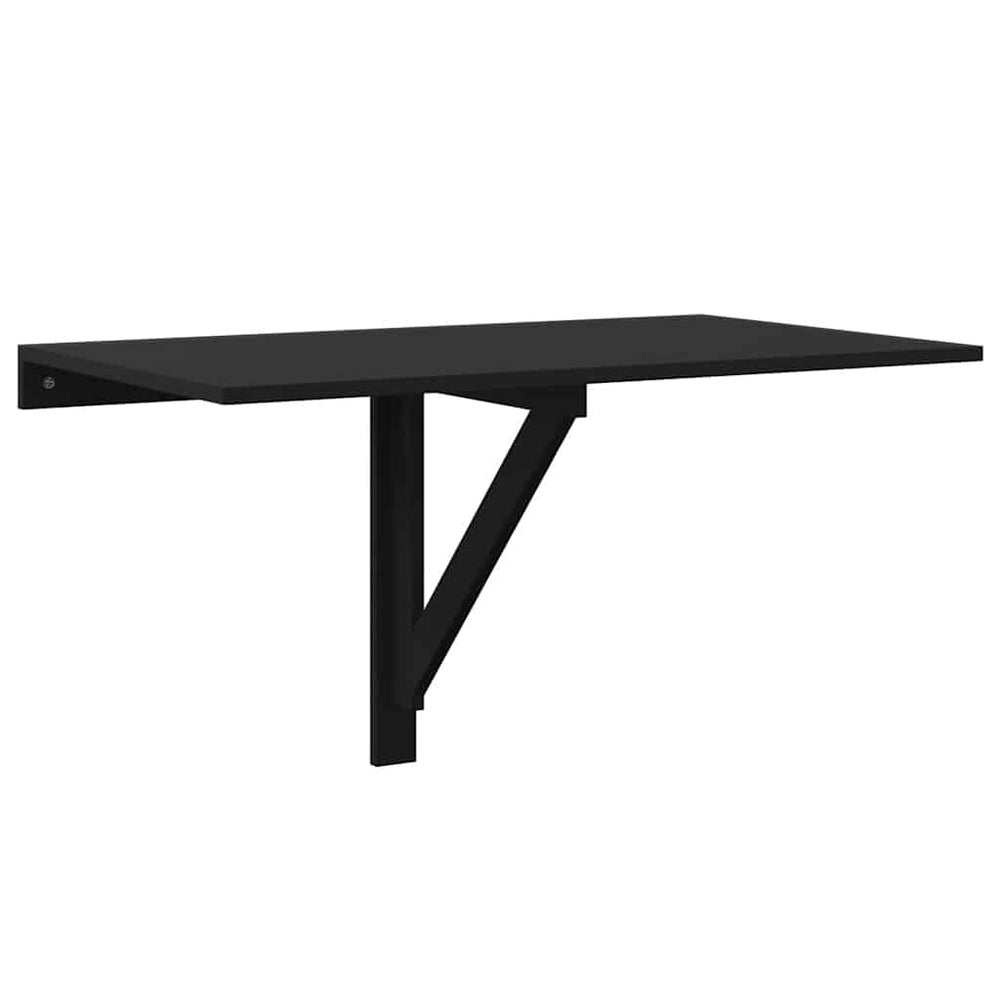 Wand Klapptisch Schwarz 100x60 cm