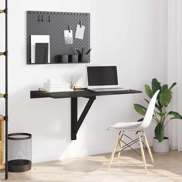 Wand Klapptisch Schwarz 100x60 cm