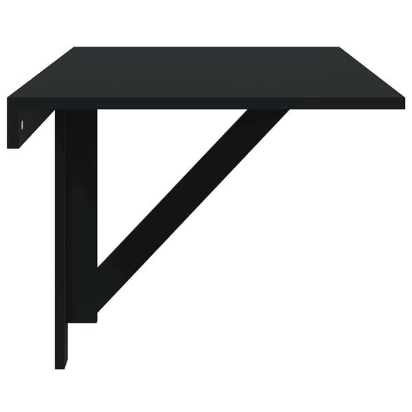 Wand Klapptisch Schwarz 100x60 cm