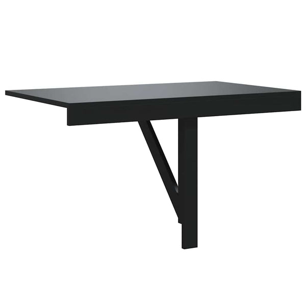 Wand Klapptisch Schwarz 100x60 cm