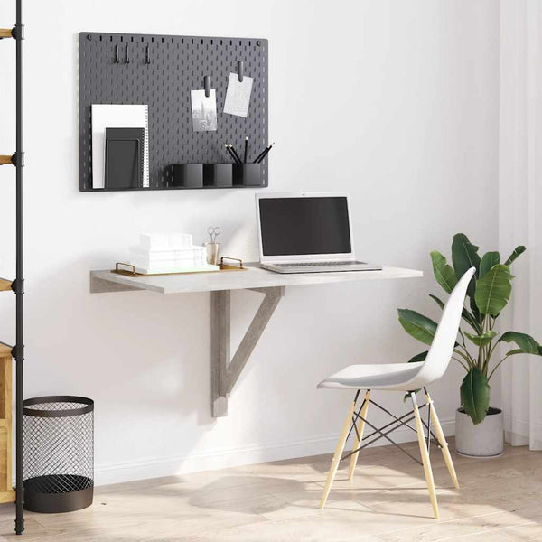 Wand Klapptisch Betongrau 100x60 cm