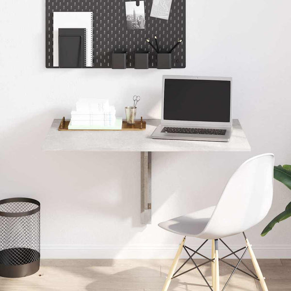 Wand Klapptisch Betongrau 100x60 cm