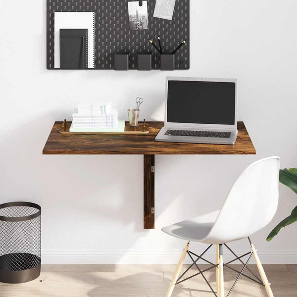 Wand-Klapptisch Räuchereiche 100x60 cm