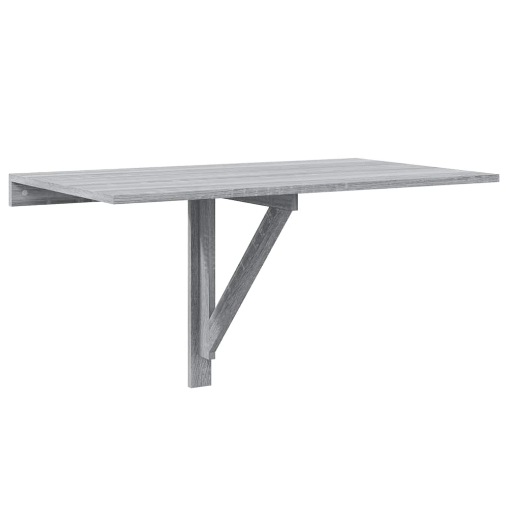 Wand-Klapptisch Grau Sonoma 100x60 cm