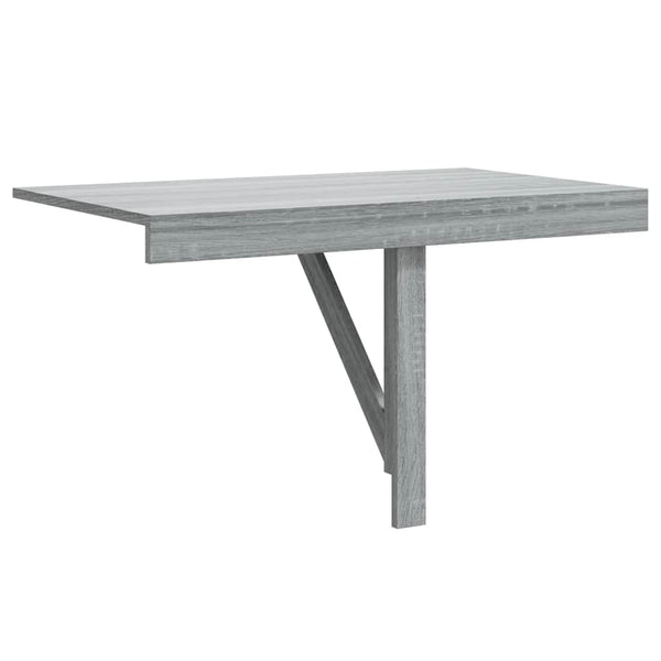 Wand-Klapptisch Grau Sonoma 100x60 cm