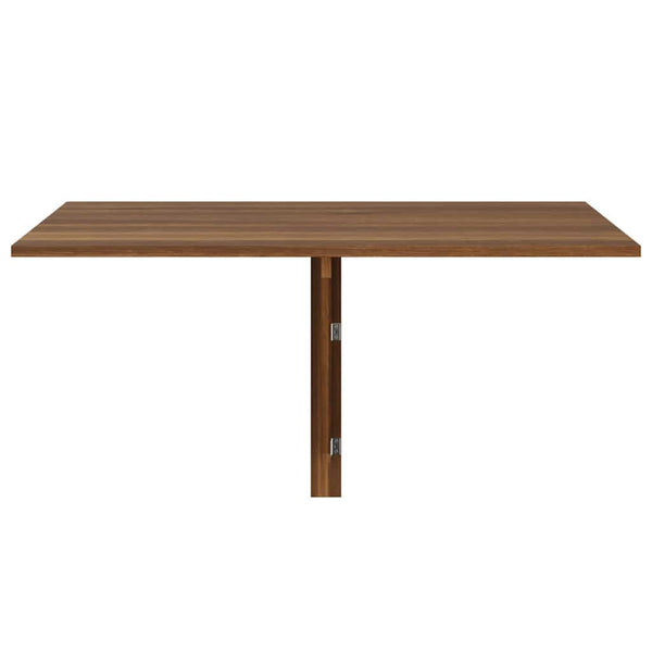 Wand Klapptisch Braun Eichenoptik 100x60 cm