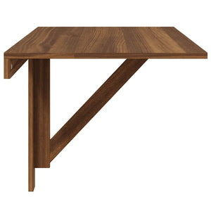 Wand Klapptisch Braun Eichenoptik 100x60 cm