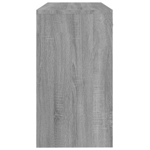 Schreibtisch Grau Sonoma 100x40 cm mit Stauraum