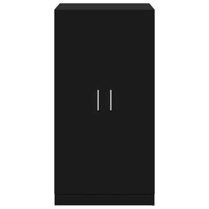 Schuhschrank Schwarz 55x35x108cm