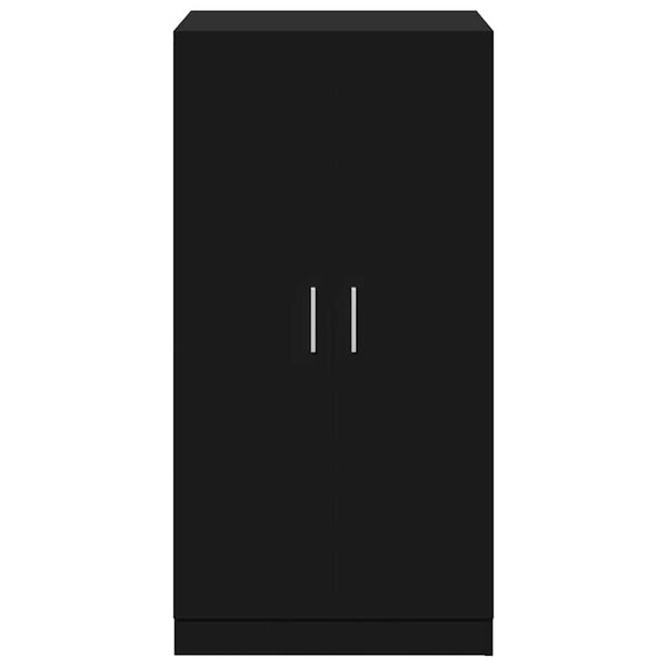 Schuhschrank Schwarz 55x35x108cm