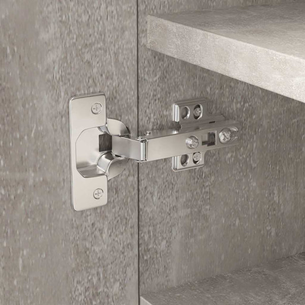 Betongrauer Schuhschrank 55x108 cm