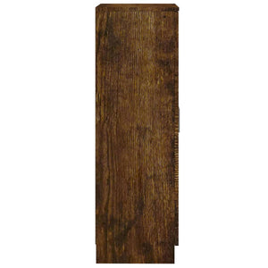 Schuhschrank Räuchereiche 55x35x108 cm