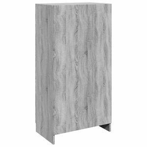 Schuhschrank Grau Sonoma 55x35x108 cm