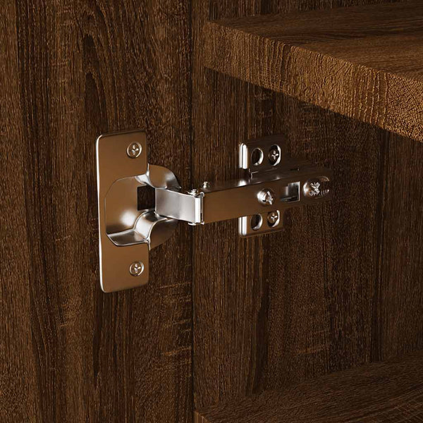 Schuhschrank Braun Eichenoptik, 55x108 cm