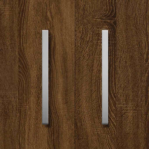 Schuhschrank Braun Eichenoptik, 55x108 cm