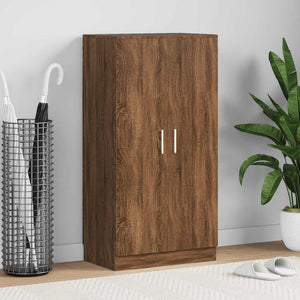 Schuhschrank Braun Eichenoptik, 55x108 cm