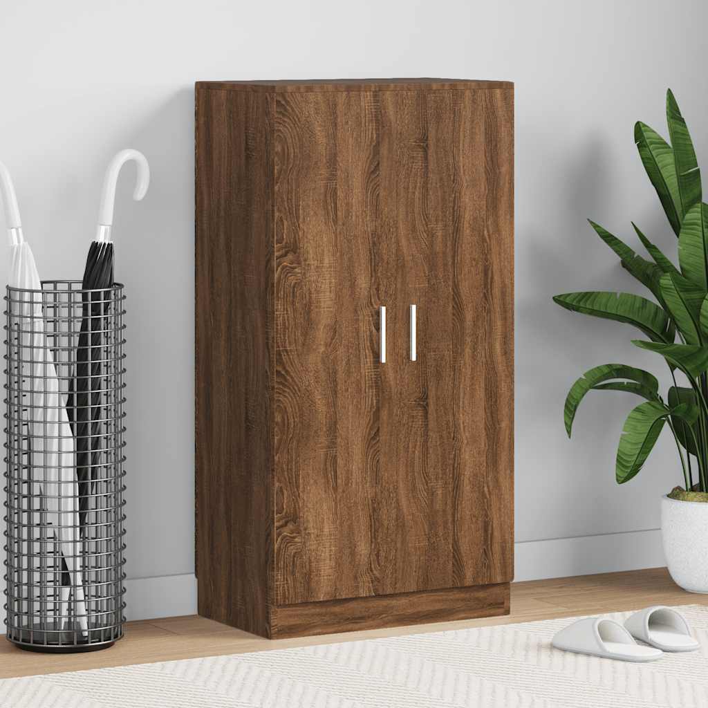 Schuhschrank Braun Eichenoptik, 55x108 cm