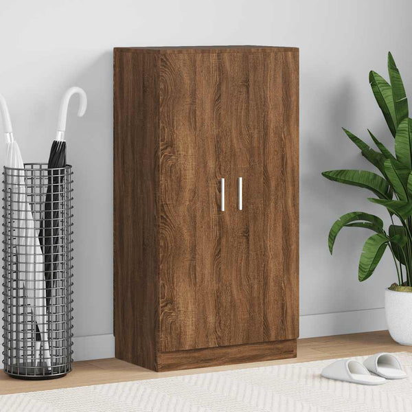 Schuhschrank Braun Eichenoptik, 55x108 cm