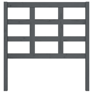 Graues Kiefer Massivholz Kopfteil 95,5cm