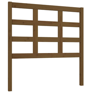 Honigbraunes Kiefer Massivholz Kopfteil 95,5cm