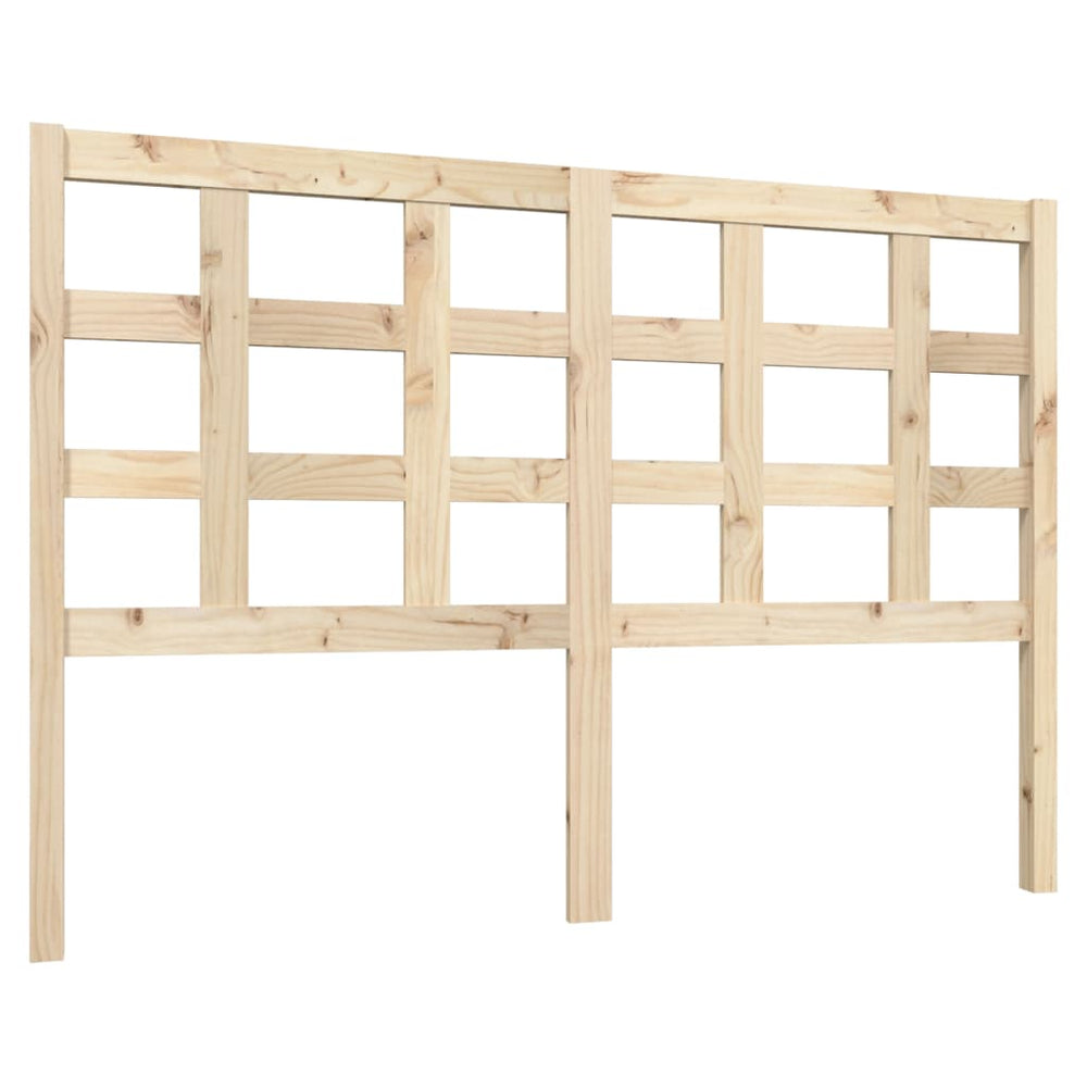 vidaXL Tête de lit 140,5x4x100 cm Bois de pin massif