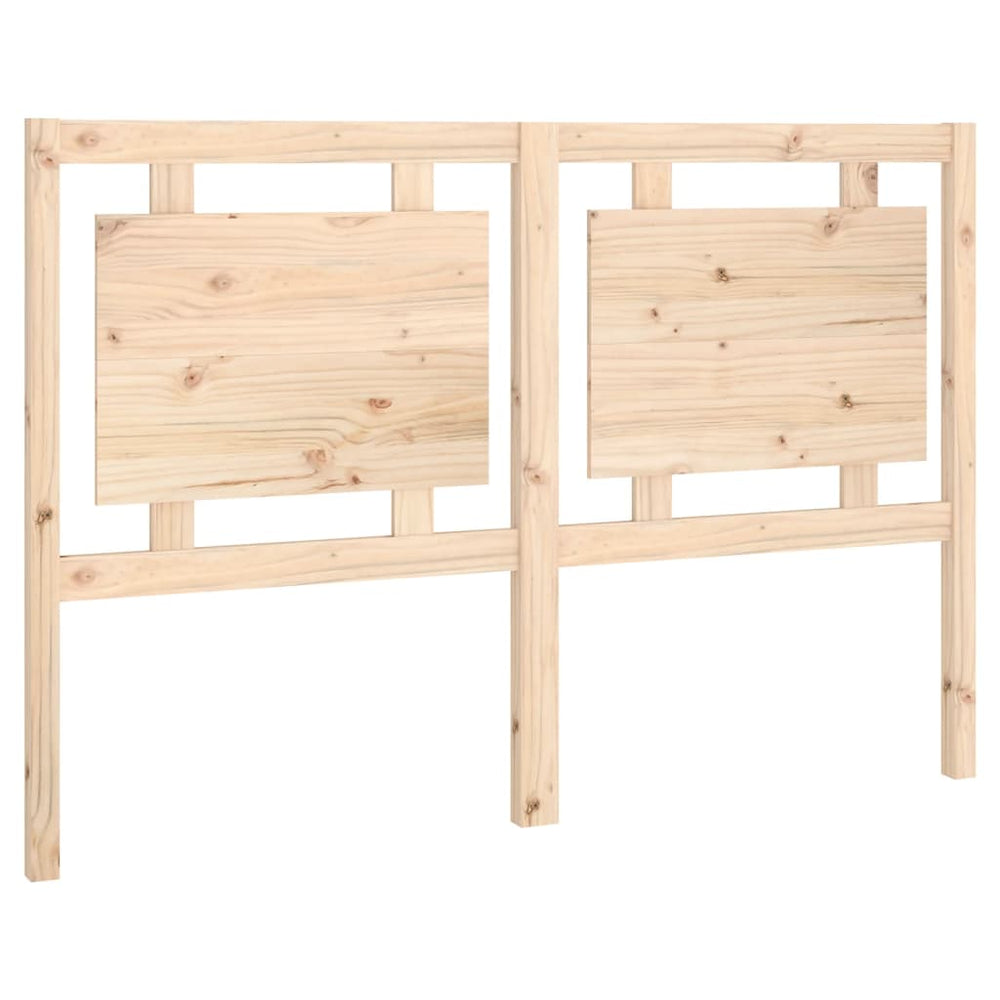 vidaXL Tête de lit 145,5x4x100 cm Bois de pin massif
