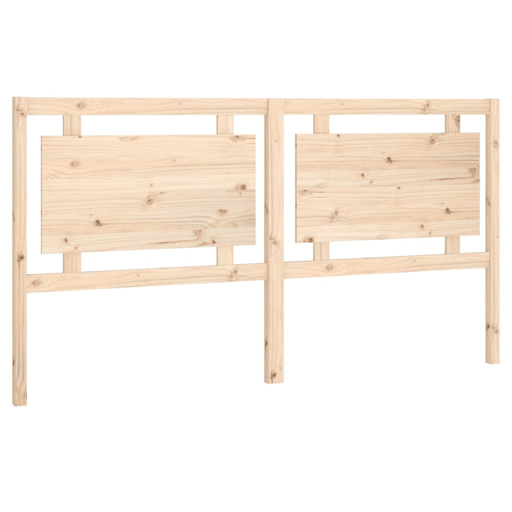 vidaXL Tête de lit 185,5x4x100 cm bois de pin massif