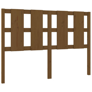 Honigbraunes Kiefer Massivholz Kopfteil 145,5 cm