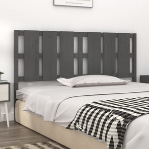 Graues Kiefer Massivholz Kopfteil 165,5cm