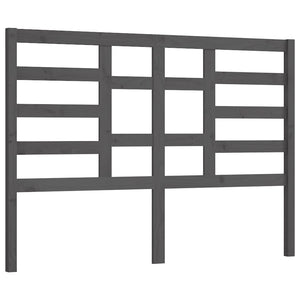 Graues Kiefer Massivholz Kopfteil 156cm