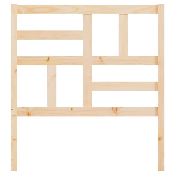 Kiefer Massivholz Kopfteil, 81 cm