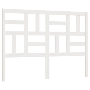 vidaXL Tête de lit Blanc 141x4x104 cm Bois de pin massif