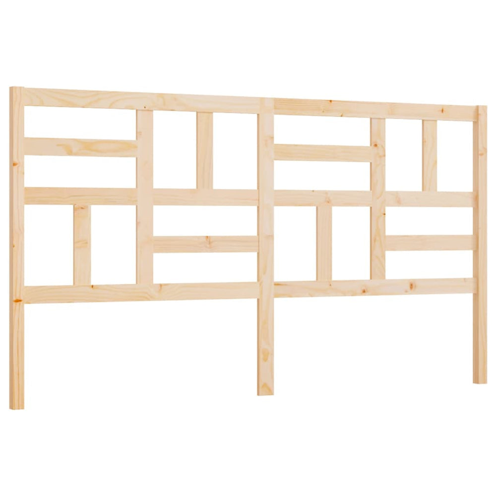 vidaXL Tête de lit 206x4x104 cm Bois de pin massif