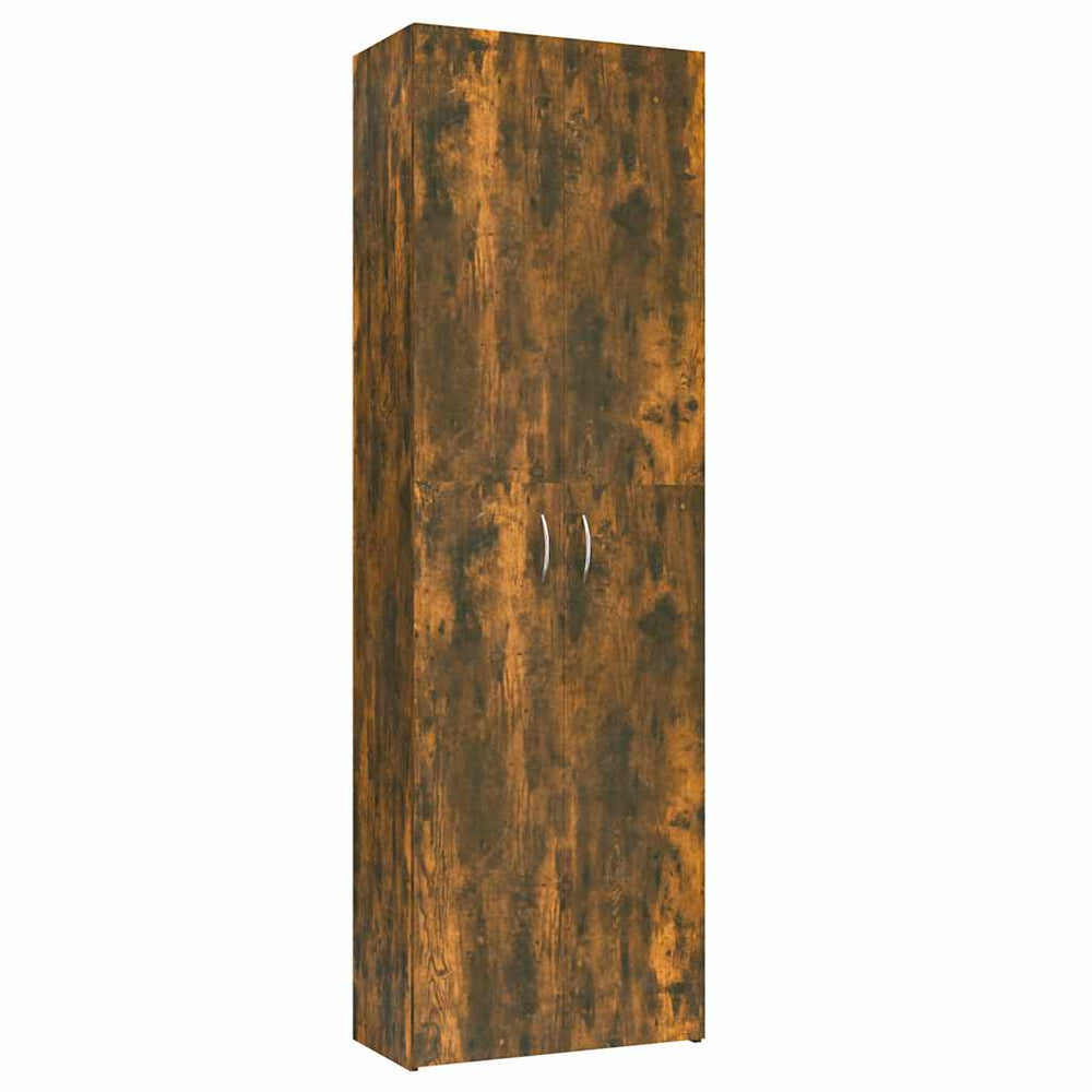 Büroschrank Räuchereiche 190cm hoch