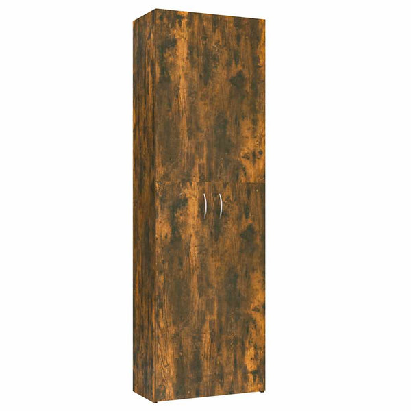 Büroschrank Räuchereiche 190cm hoch
